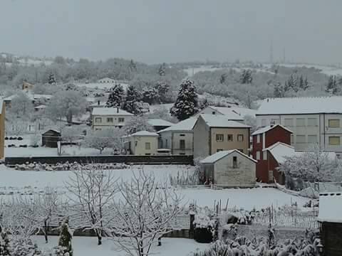 El suroccidente asturiano, bajo el manto blanco de la nieve