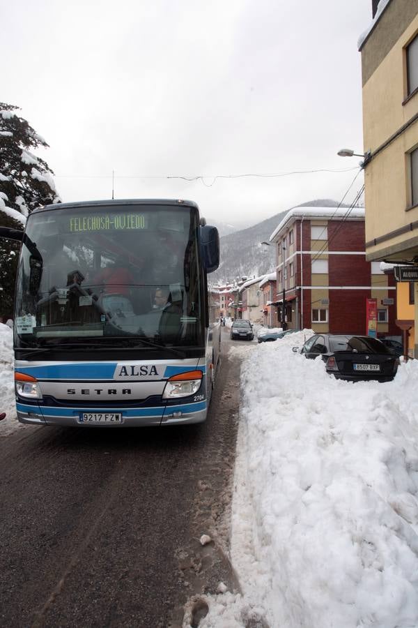 Aller se recupera tras una semana de nieve