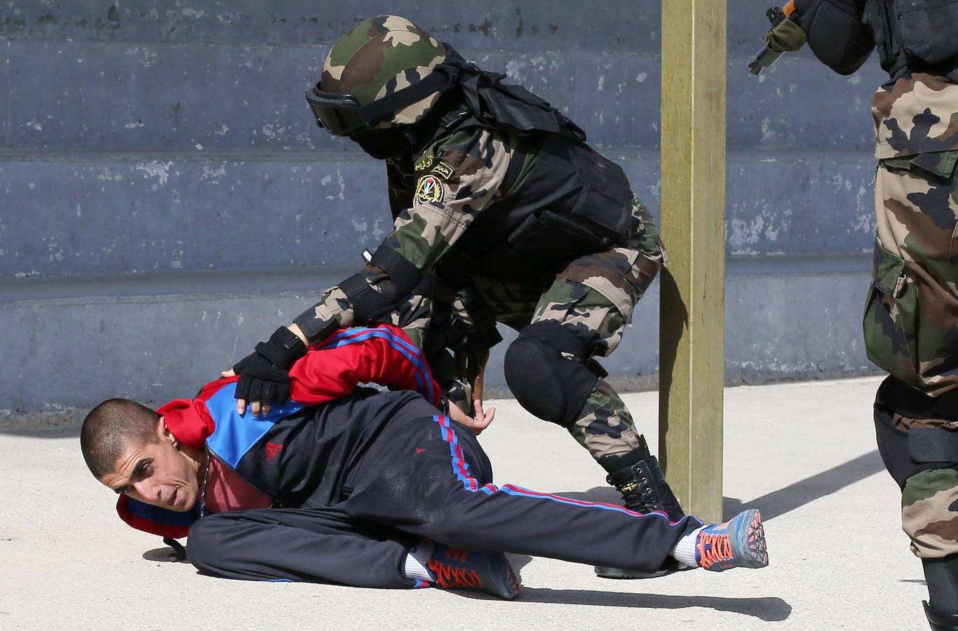 Así entrena la Guardia Presidencial Palestina