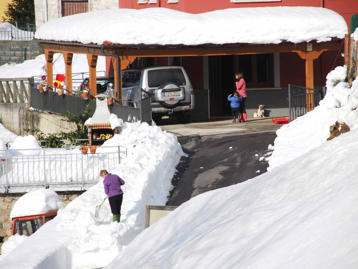 La dura vida en la nieve