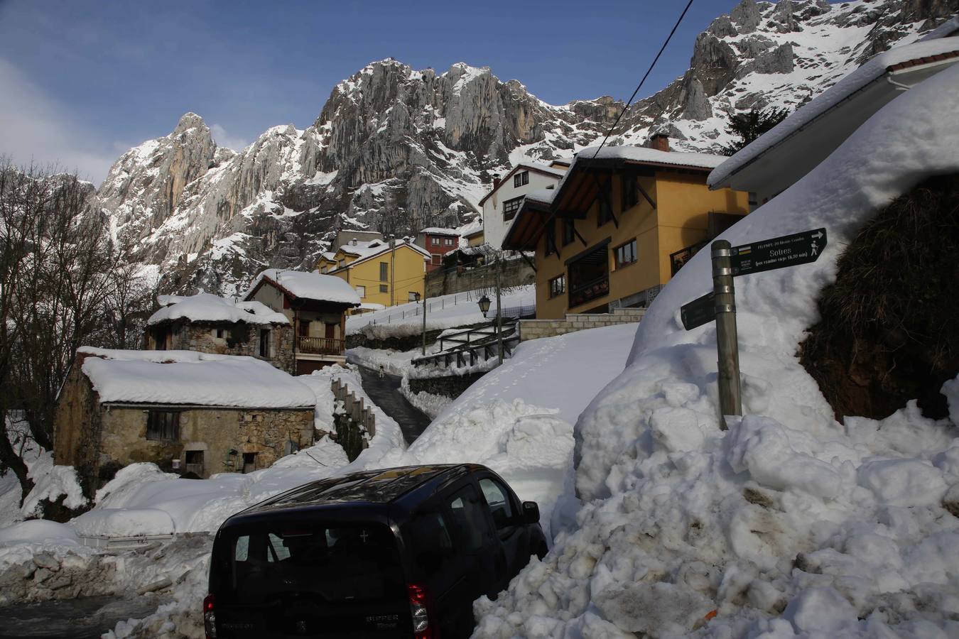 La dura vida en la nieve