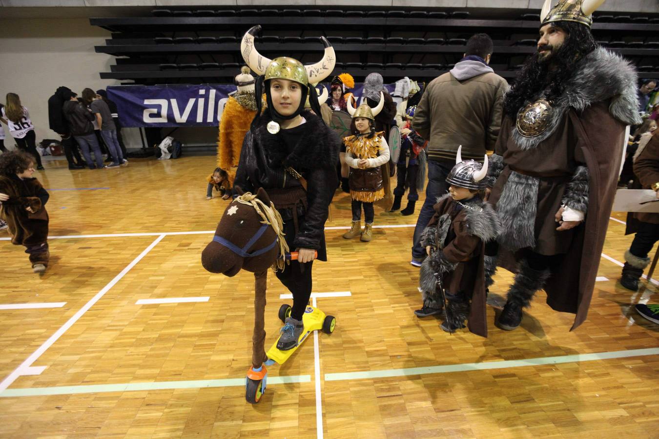 El Antroxu en los colegios y barrios de Avilés