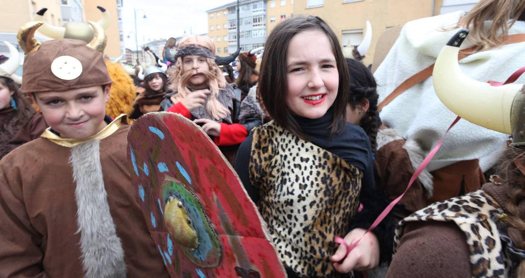 El Antroxu en los colegios y barrios de Avilés