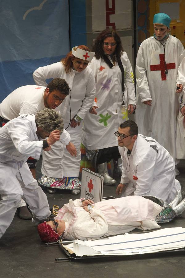 Antroxu: Concurso de charangas en el teatro Jovellanos