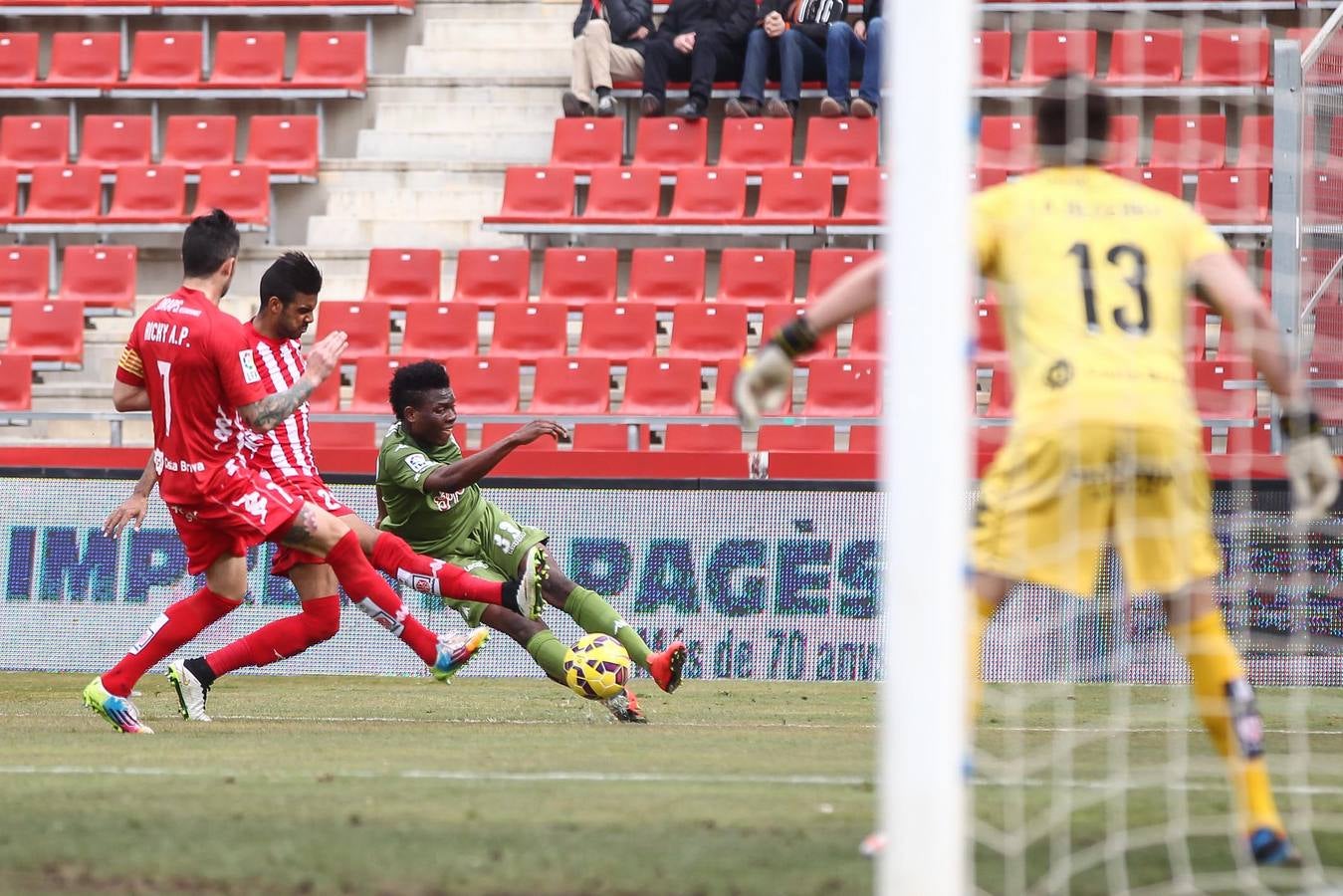 Las mejores imágenes del Girona 0 - 0 Sporting