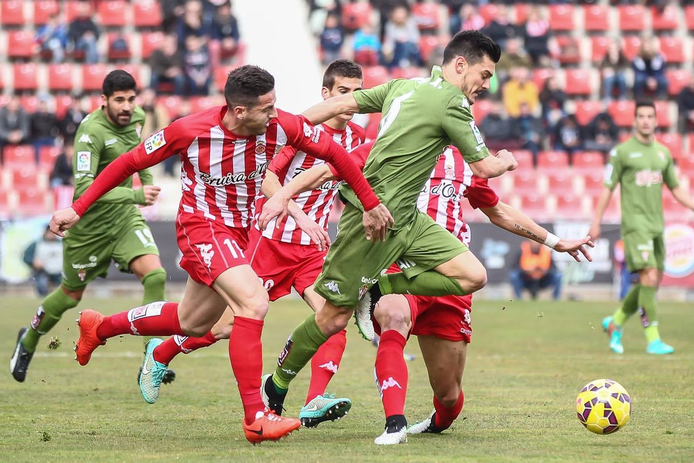 Las mejores imágenes del Girona 0 - 0 Sporting