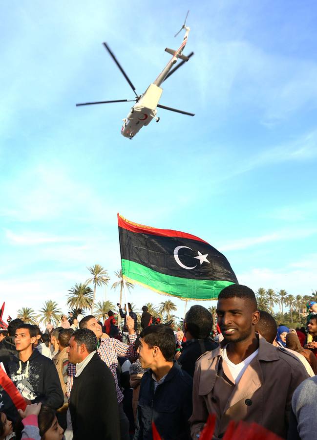 Libia celebra el cuarto aniversario de la caída de Gadafi