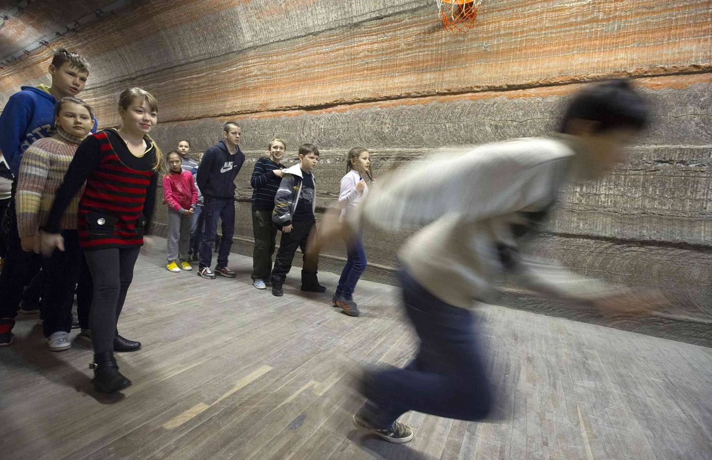 La mina de sal bielorrusa que sirve como clínica para niños