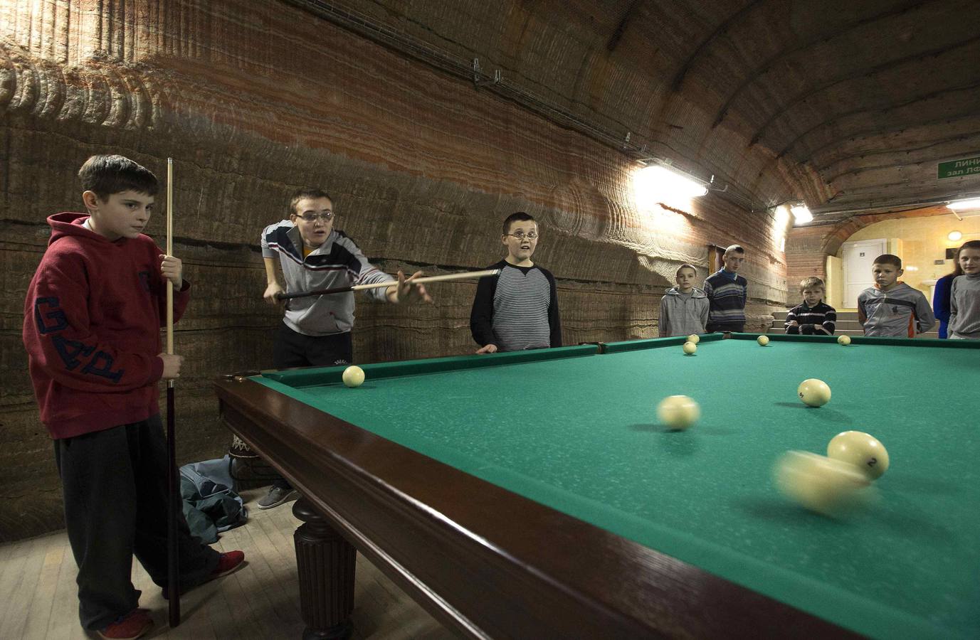 La mina de sal bielorrusa que sirve como clínica para niños