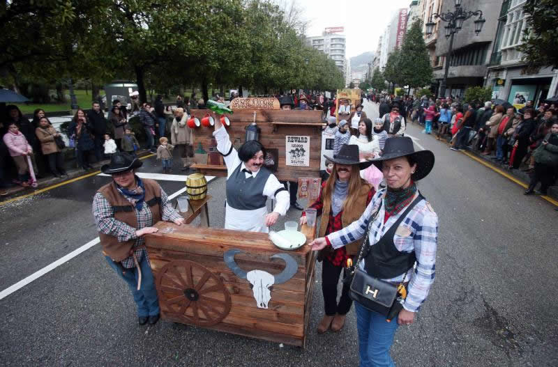 Desfile de Antroxu en Oviedo