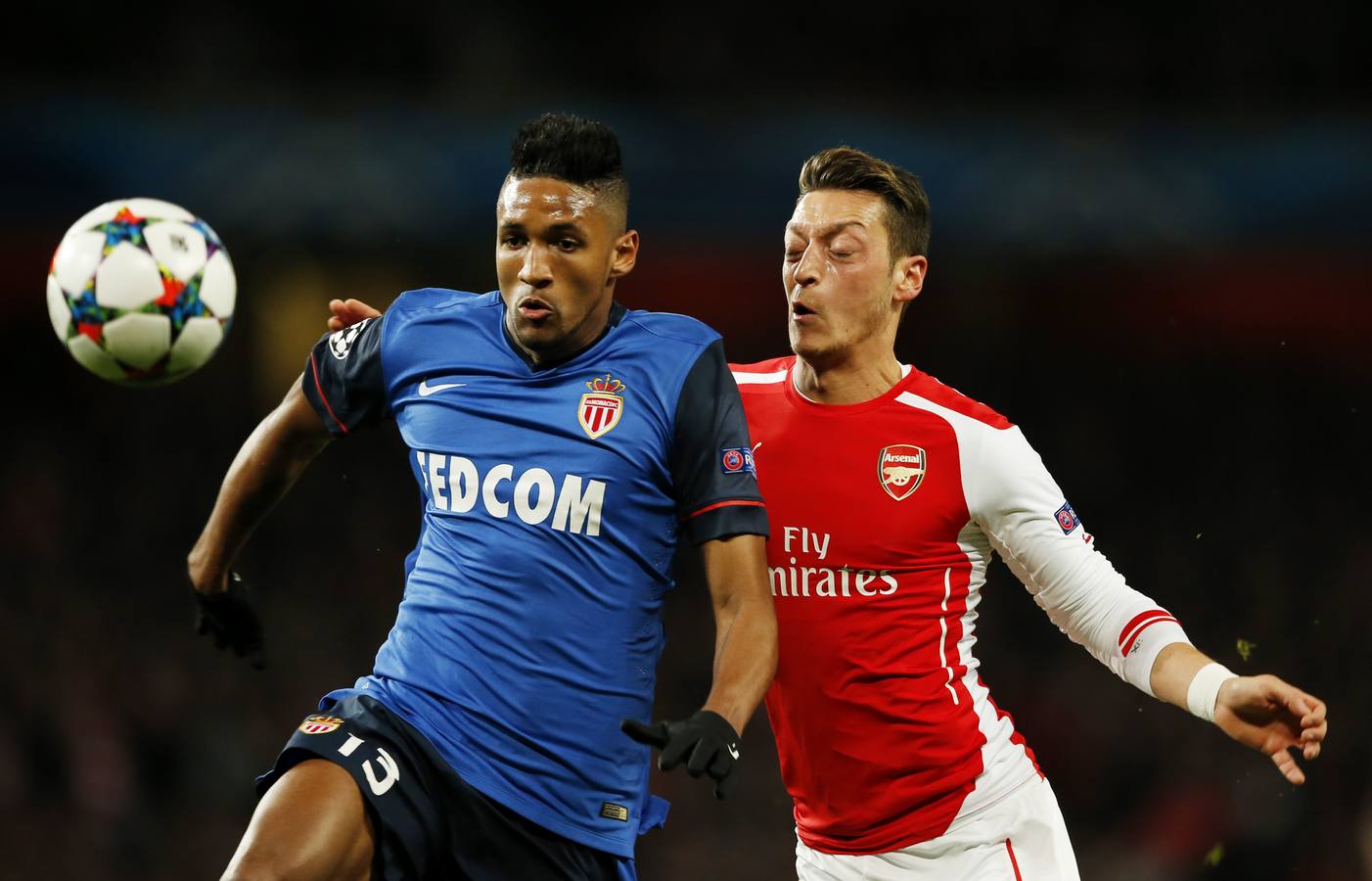 Las mejores imágenes del Arsenal-Mónaco