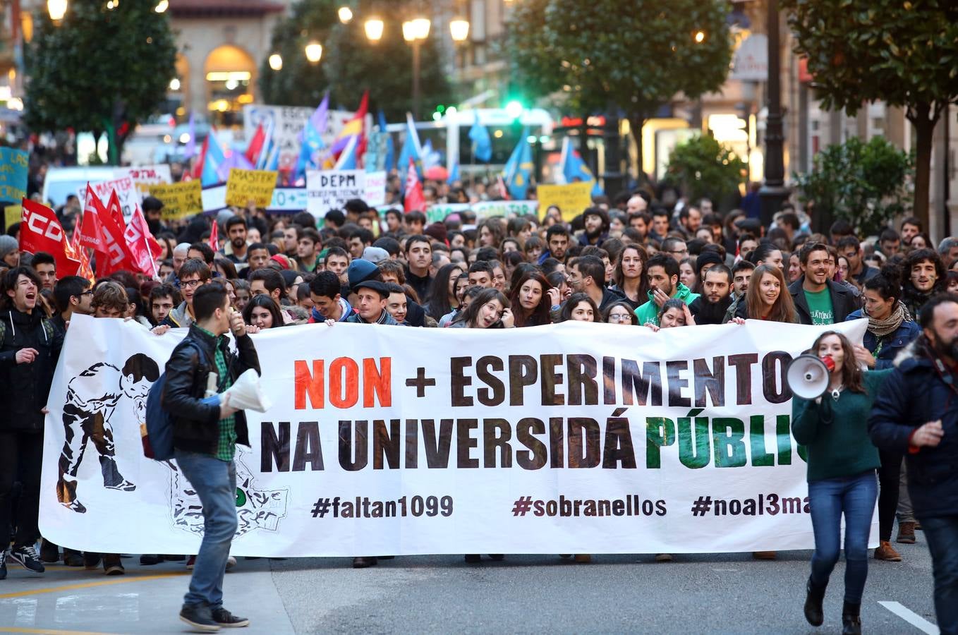 Los estudiantes, contra el decreto 3+2