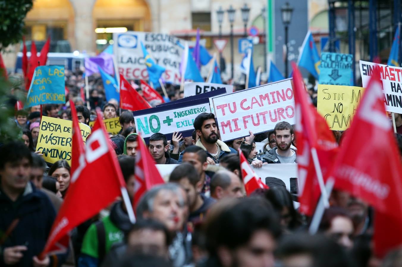 Los estudiantes, contra el decreto 3+2