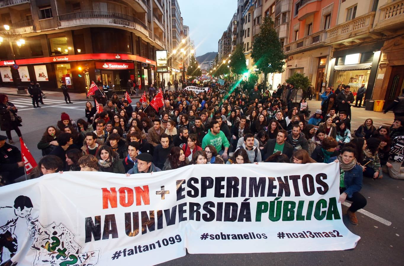 Los estudiantes, contra el decreto 3+2