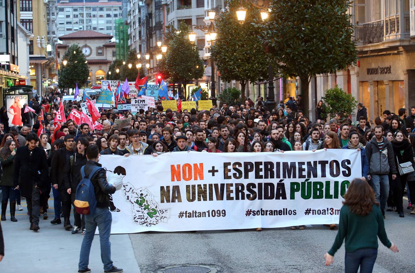 Los estudiantes, contra el decreto 3+2
