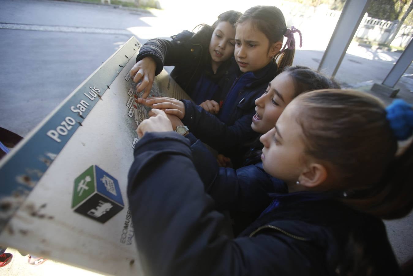 Los niños toman el Ecomuseo de Samuño