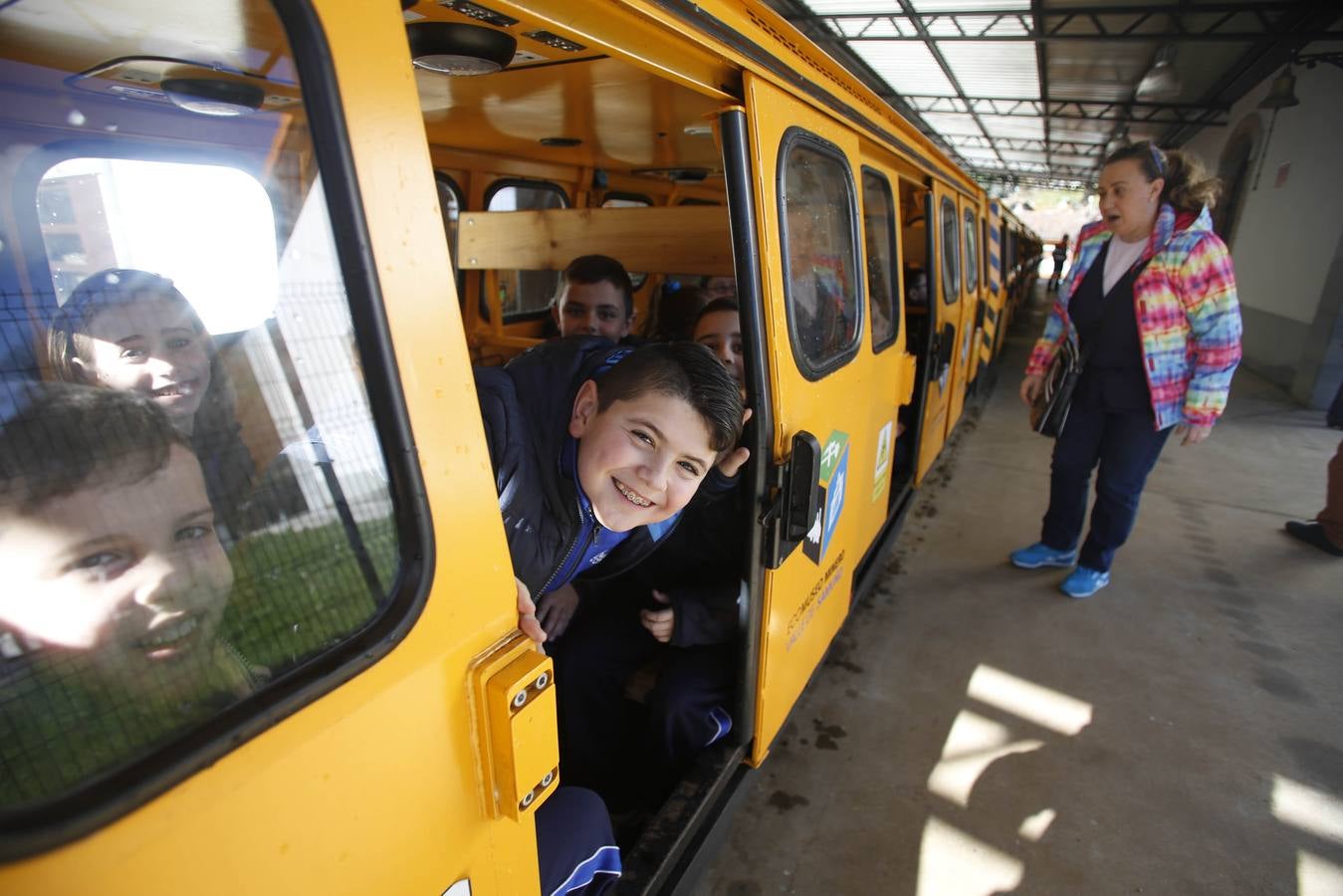 Los niños toman el Ecomuseo de Samuño