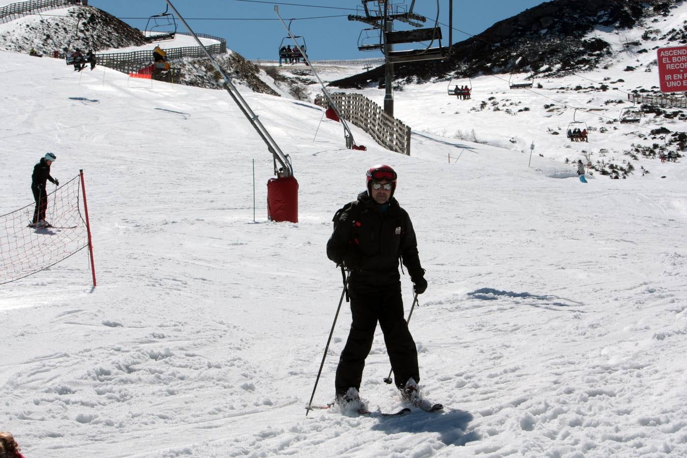 Día perfecto para disfrutar de la nieve en Asturias