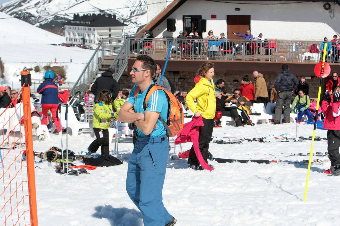 Día perfecto para disfrutar de la nieve en Asturias