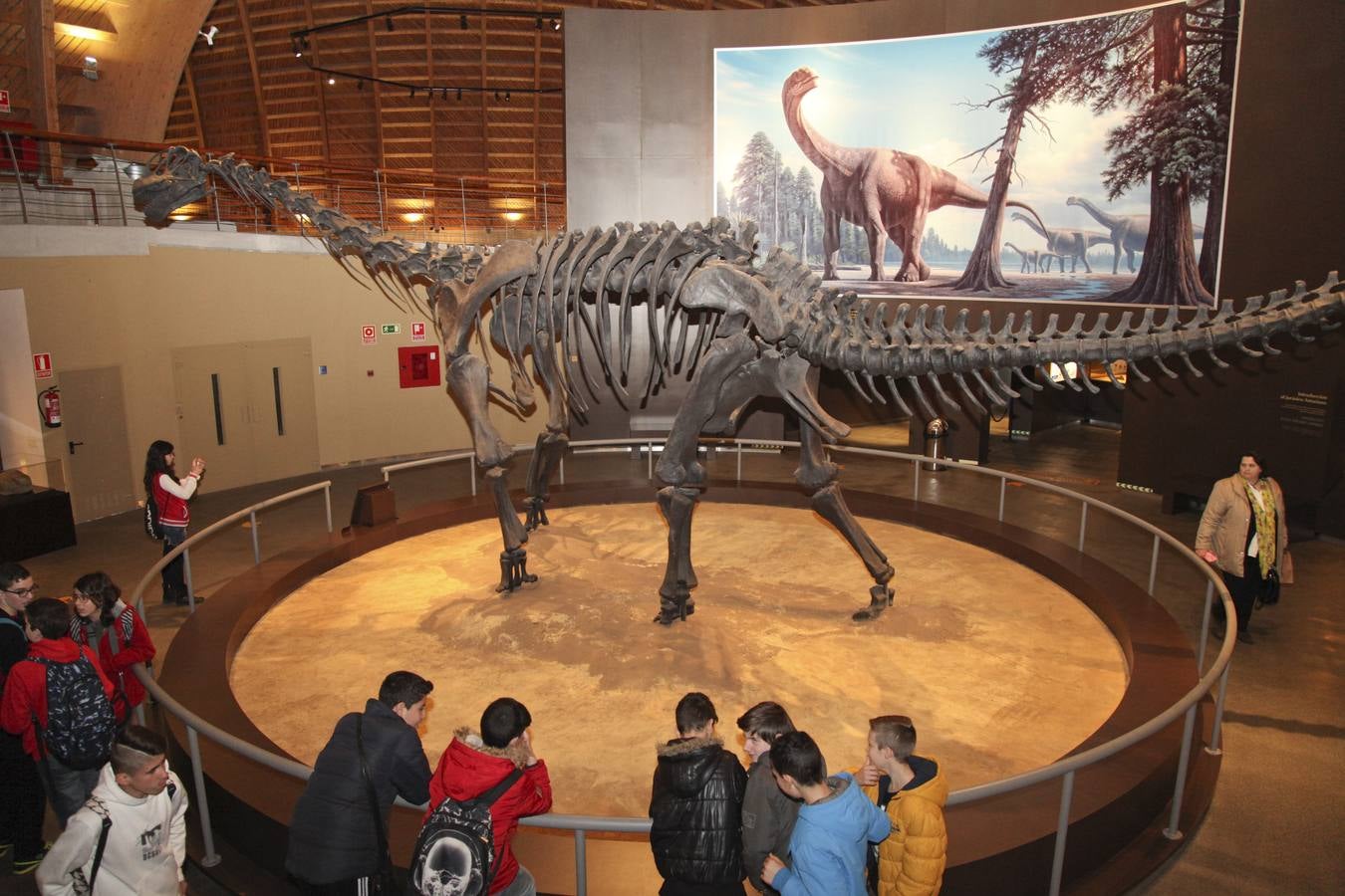 Jornada escolar en el MUJA