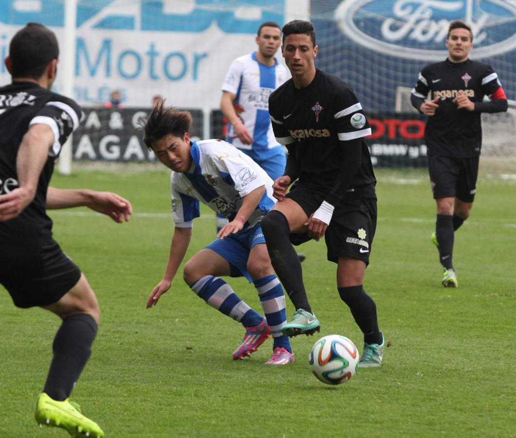 El Real Avilés cae en casa ante el Racing de Ferrol