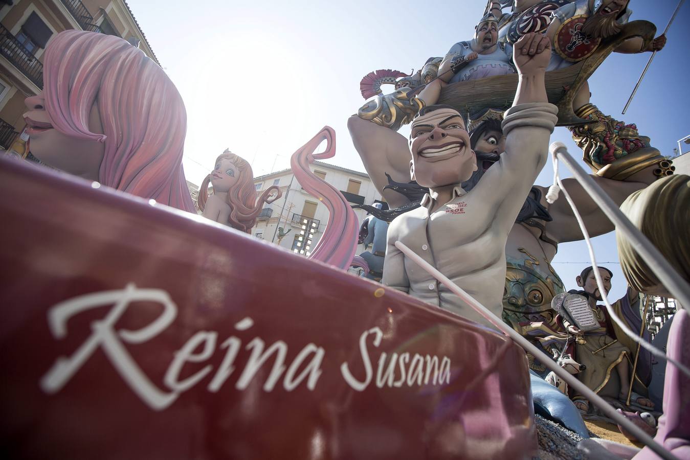 Los ninots de los políticos