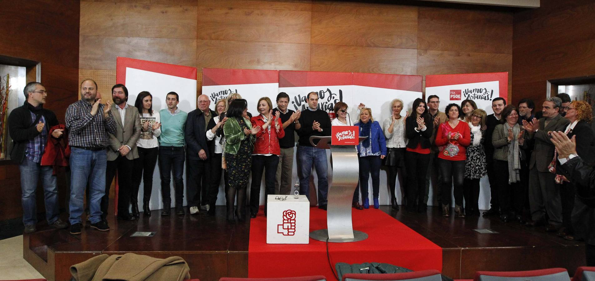 Acto de presentación de la candidatura municipal del PSOE de Avilés