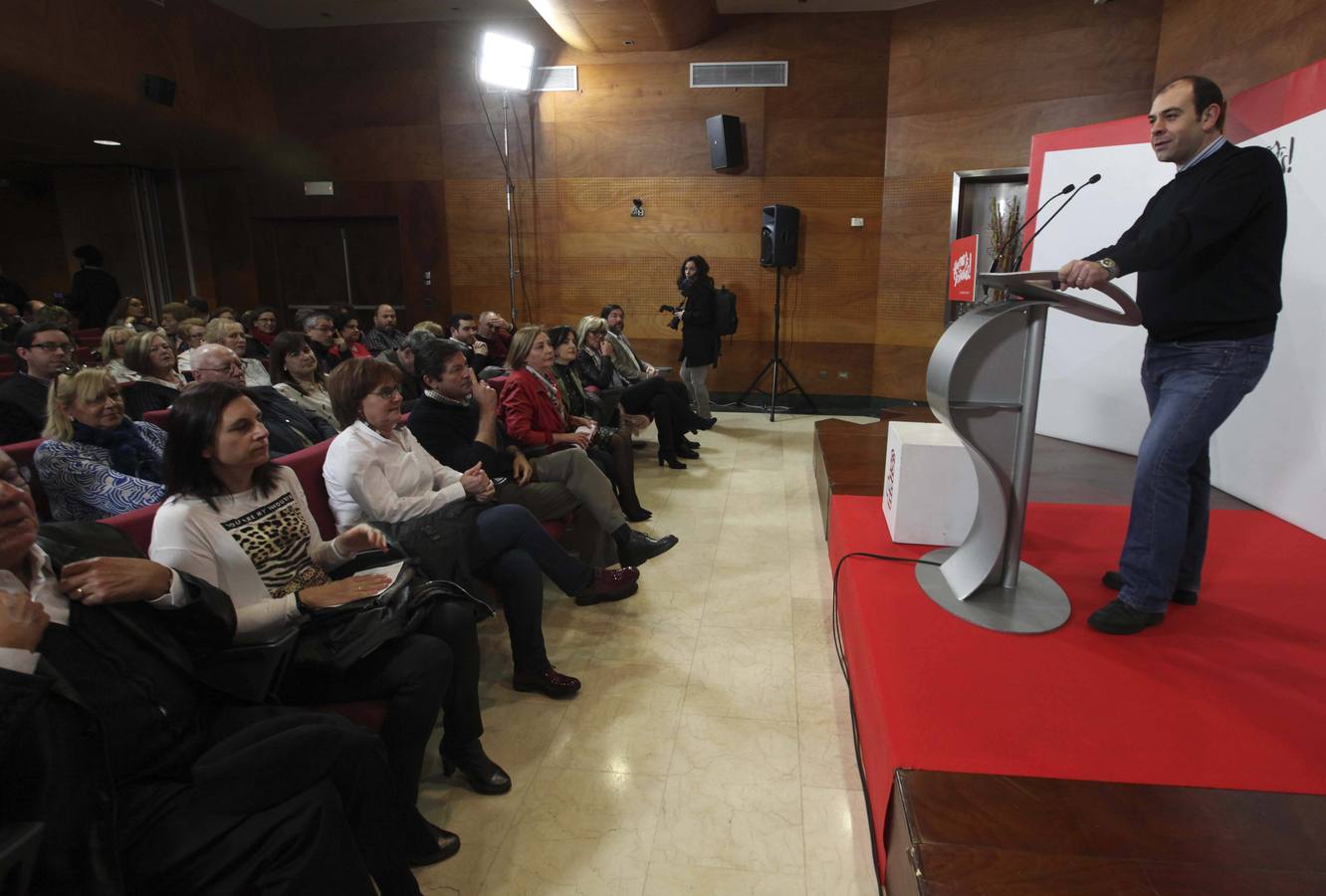 Acto de presentación de la candidatura municipal del PSOE de Avilés