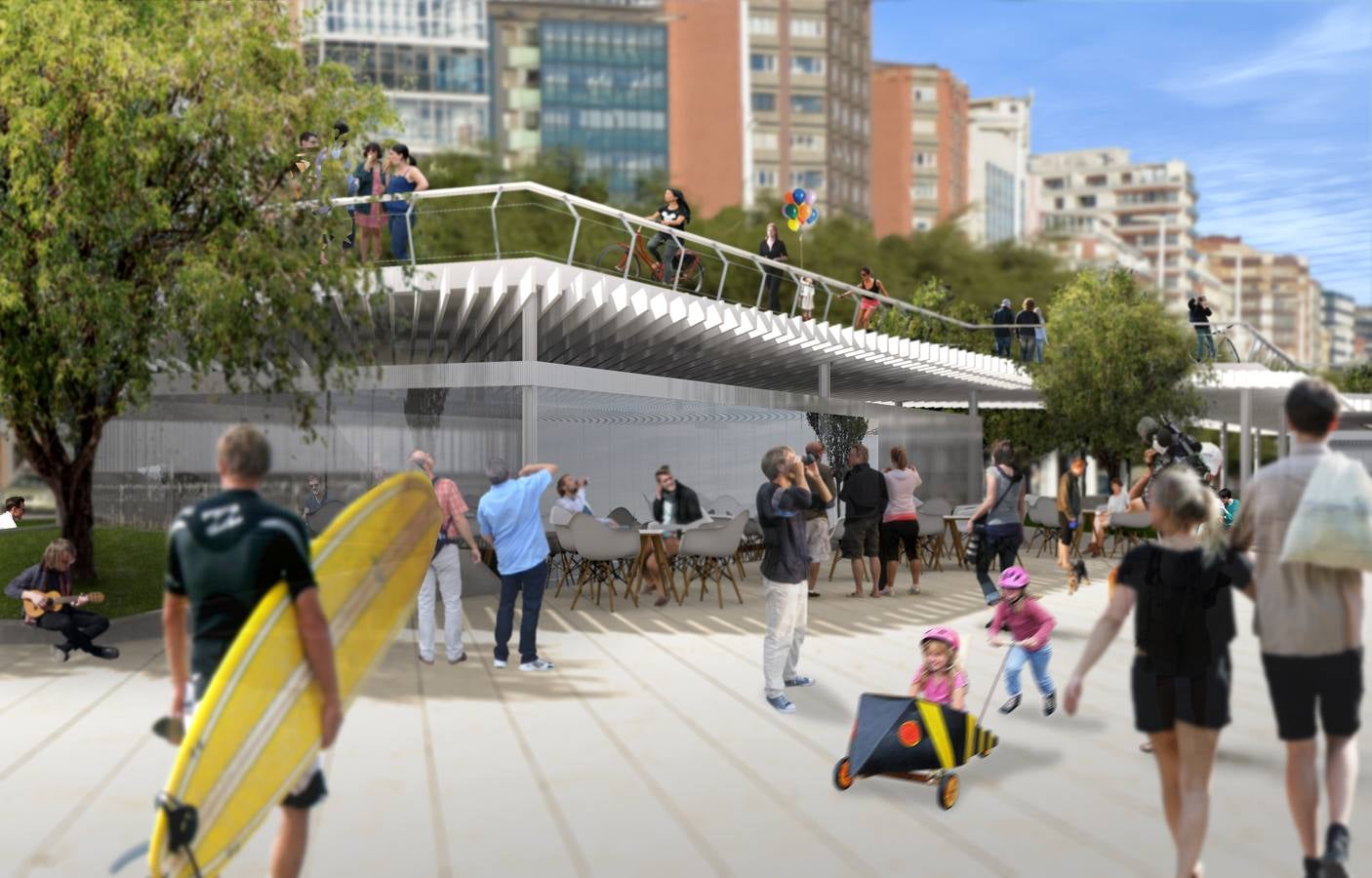 Así sería el nuevo Muro de San Lorenzo