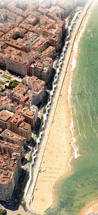 Así sería el nuevo Muro de San Lorenzo