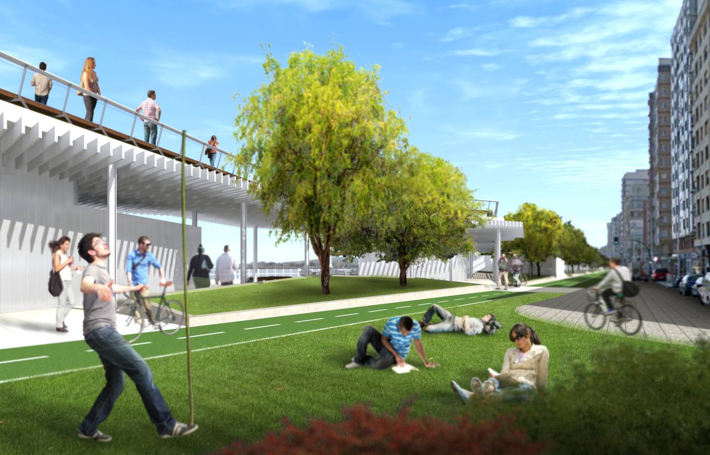 Así sería el nuevo Muro de San Lorenzo