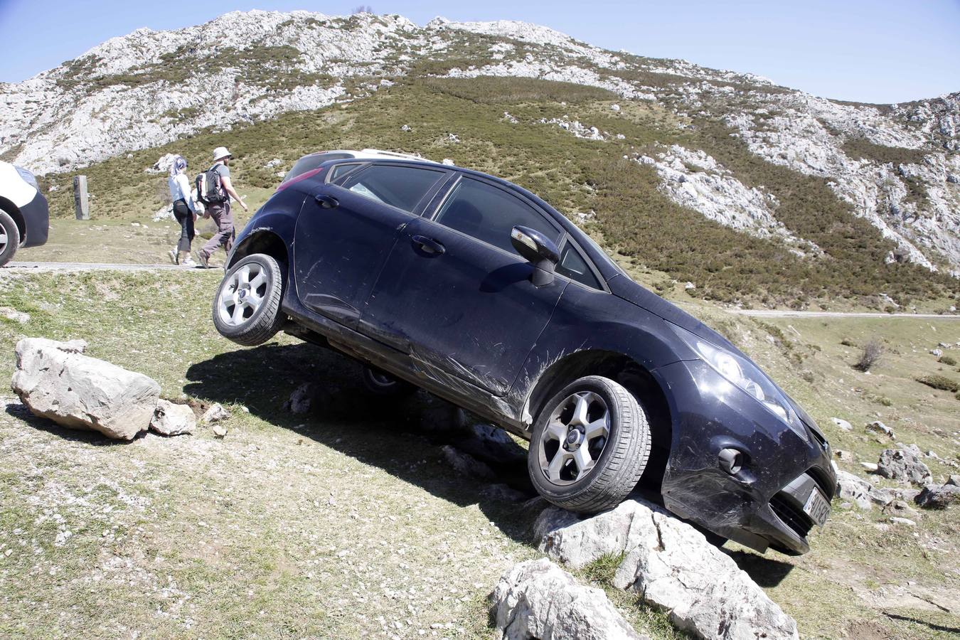 Los Lagos de Covadonga, de bote en bote por Semana Santa