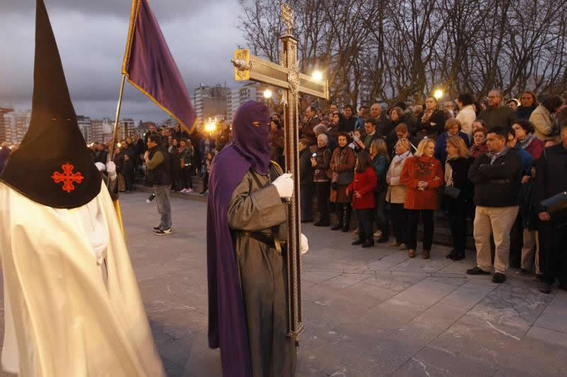 Procesión del Silencio en Gijón