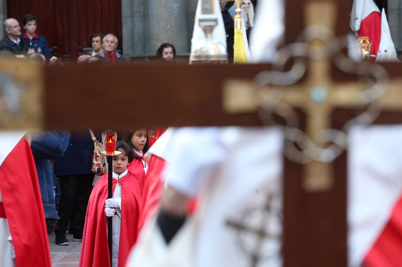 Procesión de El Cautivo, en Oviedo