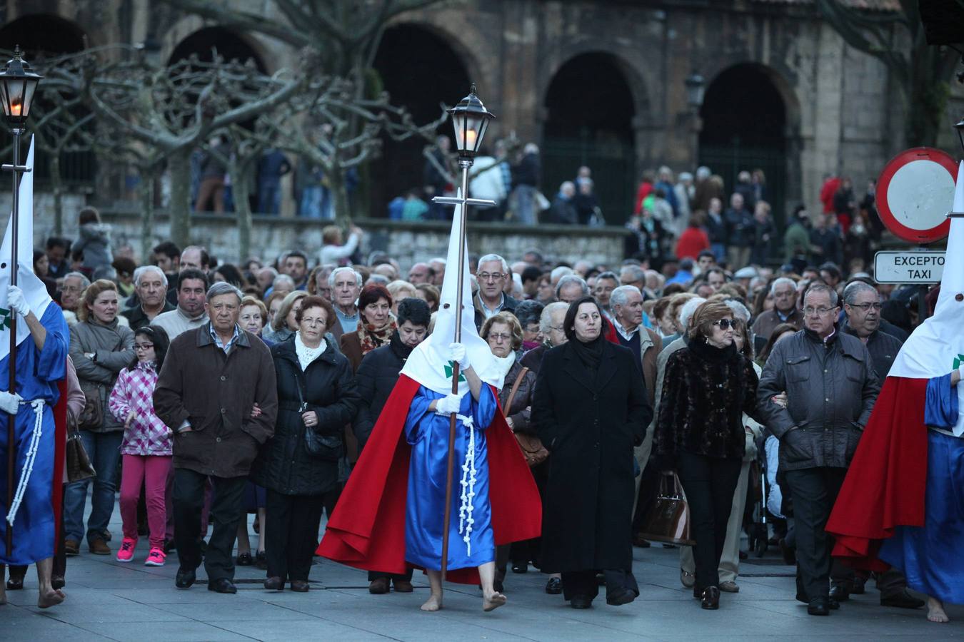 Procesión del Silencio, en Avilés