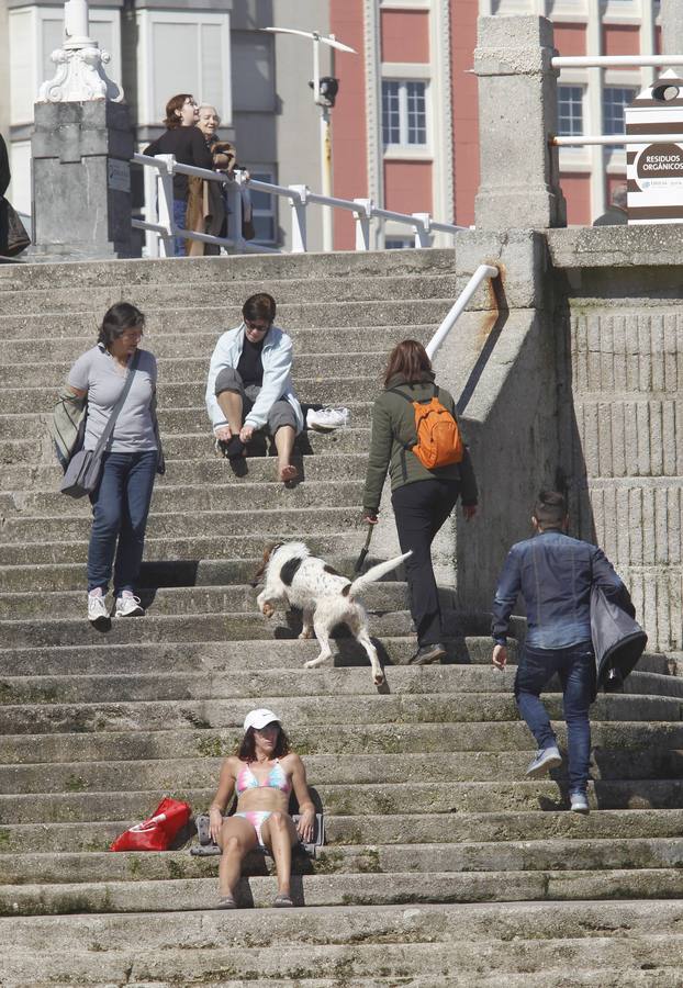 El Muro recibe a la primavera en obras