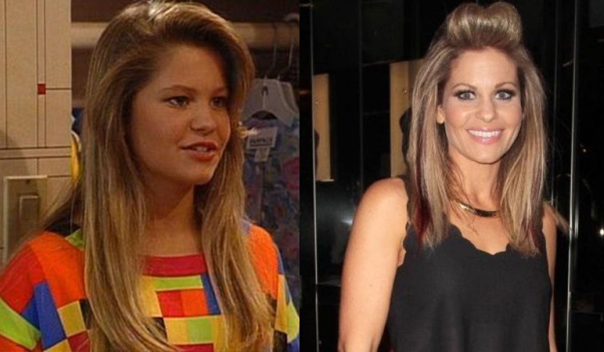 Candace Cameron era DJ, la hermana mayor.
