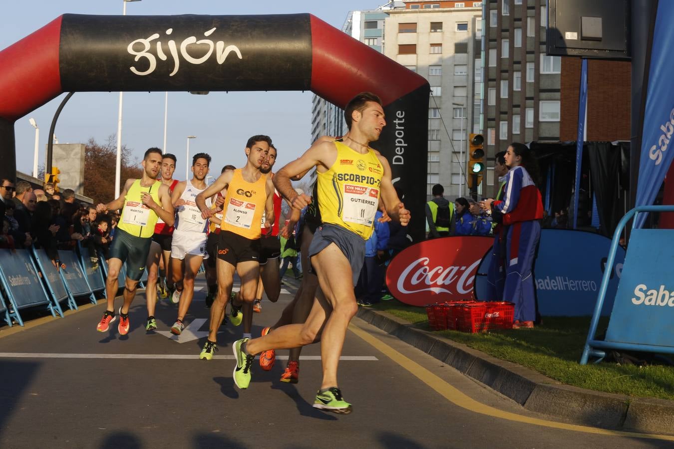 Categoría absoluta de la XVII Milla de Gijón