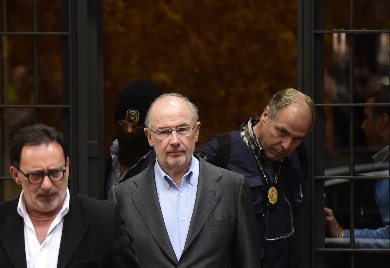 Así fue la detención del exvicepresidente del Gobierno Rodrigo Rato