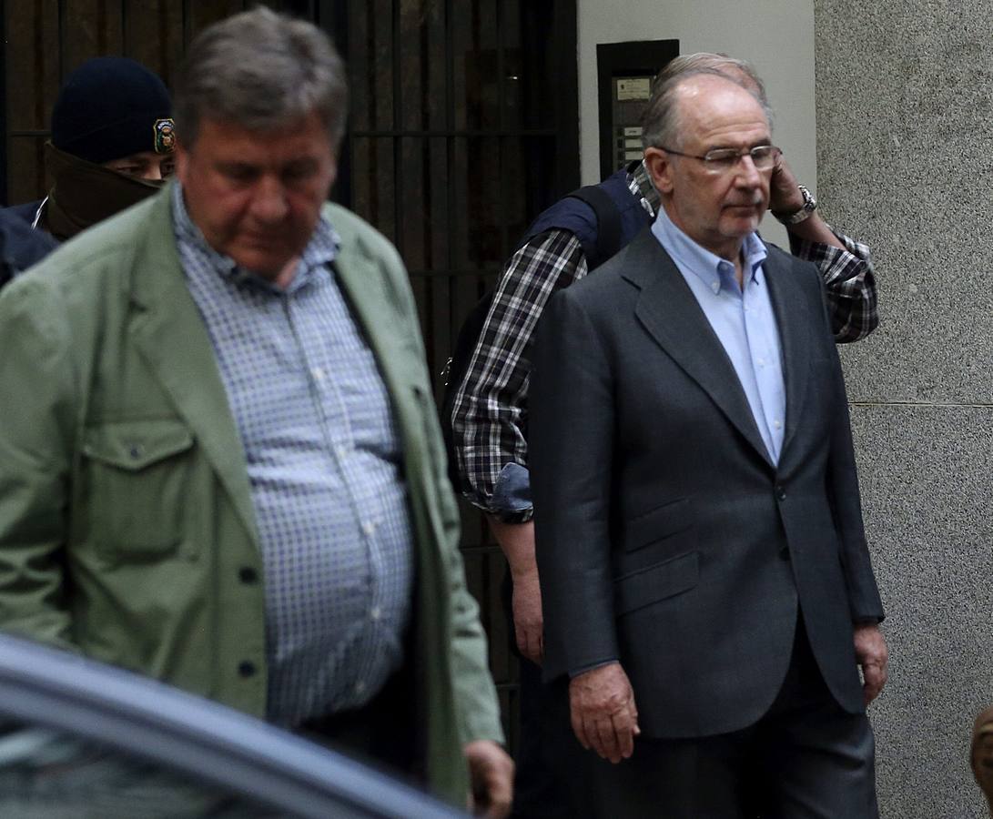 Así fue la detención del exvicepresidente del Gobierno Rodrigo Rato