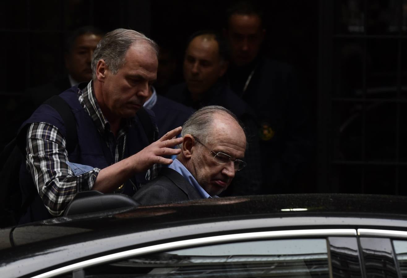 Así fue la detención del exvicepresidente del Gobierno Rodrigo Rato