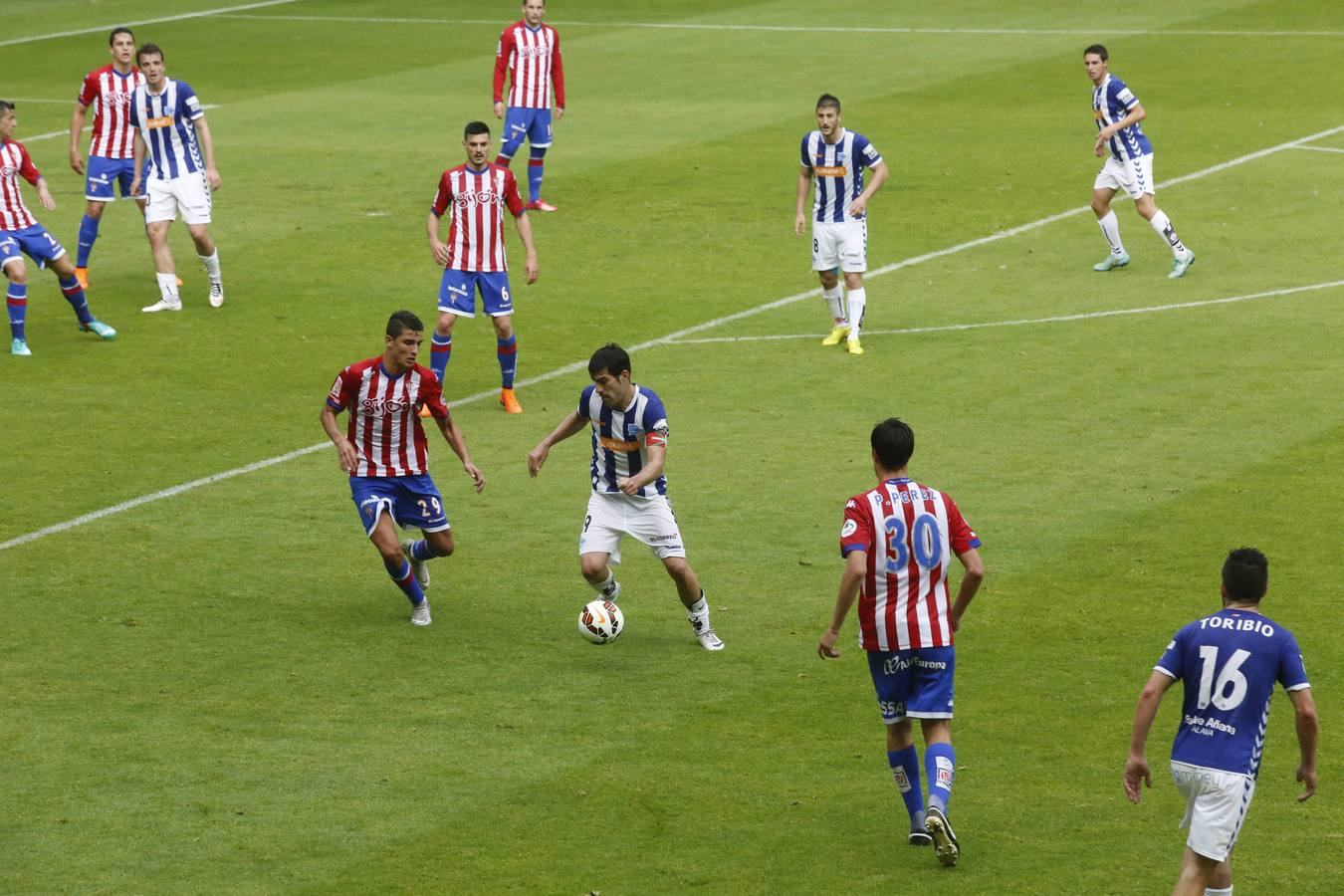 Las mejores imágenes del Sporting 1 - 0 Alavés