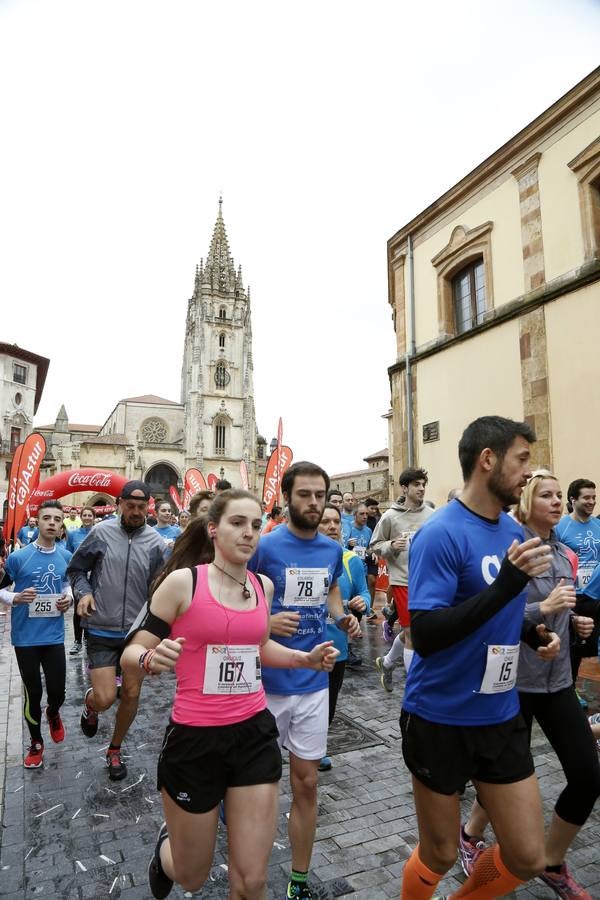 Carrera solidaria contra el hambre en Oviedo