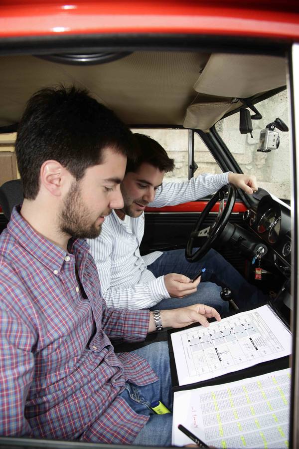 Concentración de coches clásicos en el Oriente asturiano