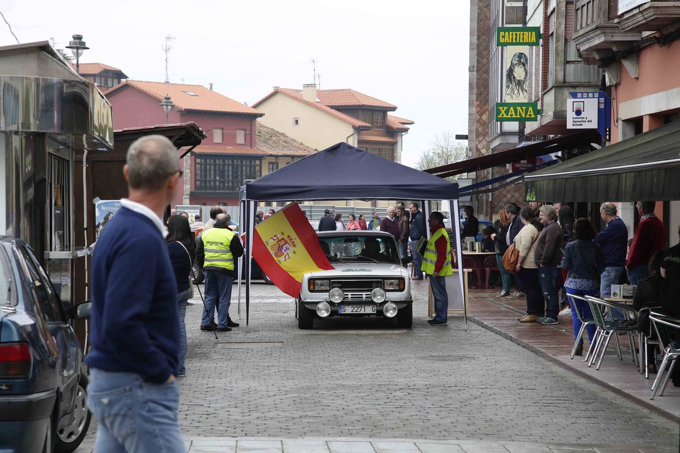 Concentración de coches clásicos en el Oriente asturiano