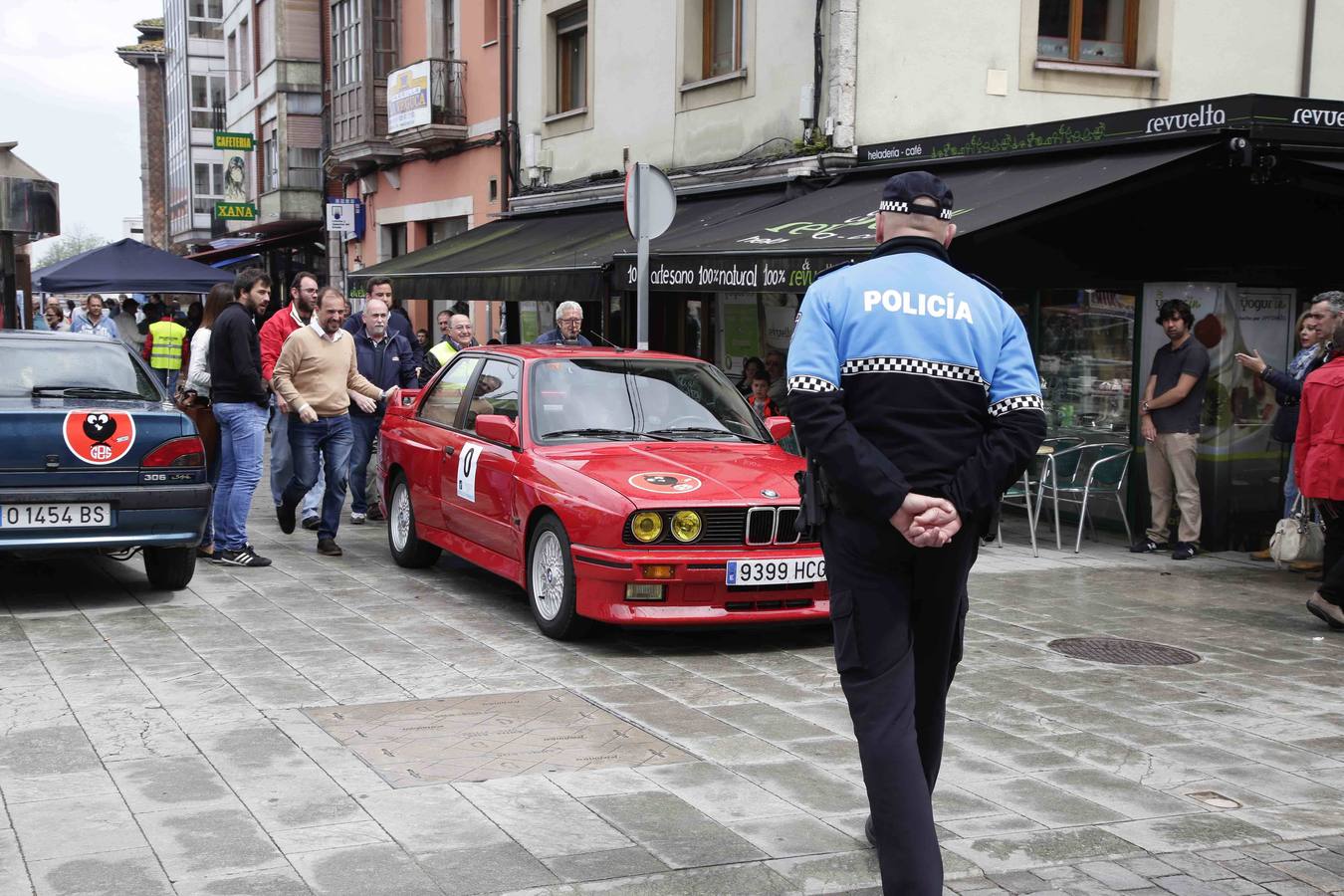 Concentración de coches clásicos en el Oriente asturiano