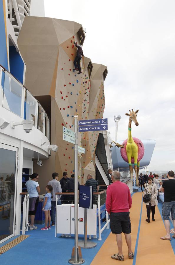 El Anthem of the Seas llega a Gijón