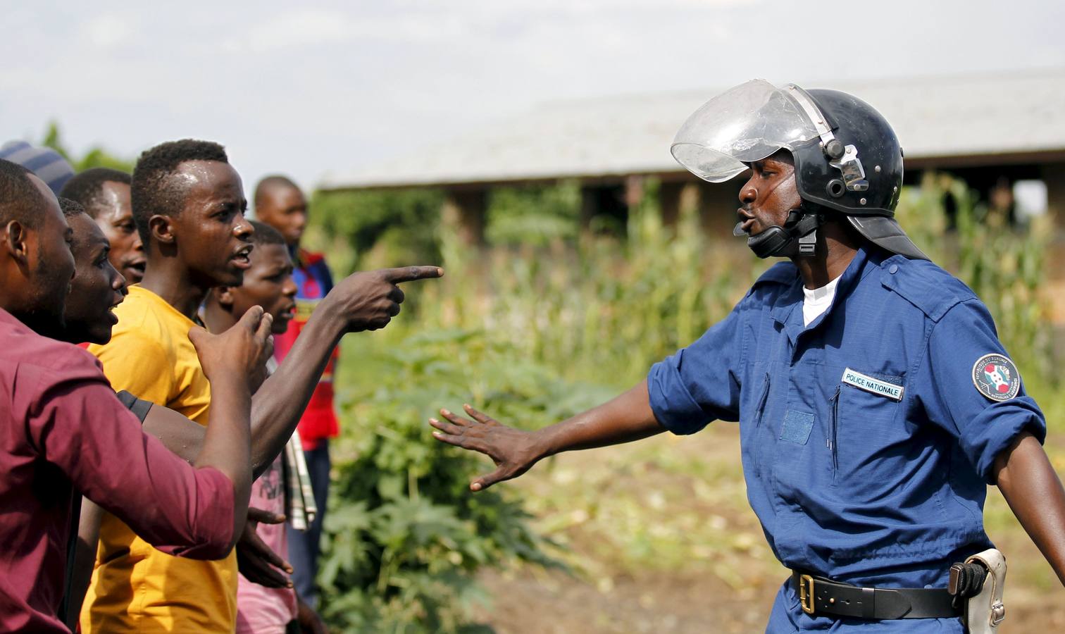 Violentas protestas en Burundi