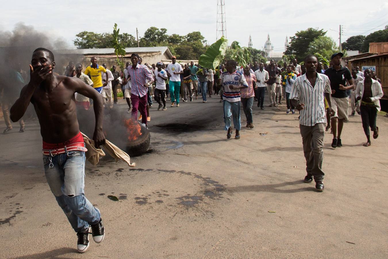 Violentas protestas en Burundi