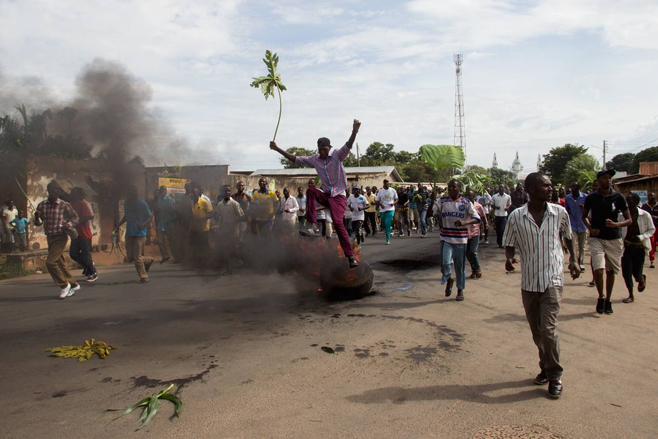 Violentas protestas en Burundi